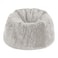 In House Kempes Fur Bean Bag Chair - Medium - Ivory