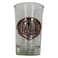 Dubai City Engraved Short Glass Clear And Copper