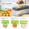 Generic 14 In 1 Vegetable Chopper Box, Onion, Salad, Food Dicer, Mandoline Vegetable Slicer, Potato Slicer