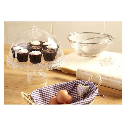 Pasabahce Glass Patisserie Service Plate - 32 Cm