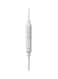 Wired In-Ear Earphones With Mic White