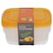 Crisper Food Container Medium 1000ml 3 Pcs Set