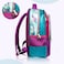 Eazy Kids-17" School Bag Lunch Bag Pencil Case Set of 3 Mermaid Sea - Green