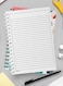 Lowha Spiral Notebook With 60 Sheets And Hard Paper Covers With So Loved Floral Design, For Jotting Notes And Reminders, For Work, University, School