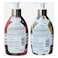 Alchimia Milano Natural Antibacterial Liquid Soap Rose 300ml With Natural Antibacterial Liquid Soap Grapes And Bilberry Multicolour 300ml