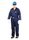 Vaultex - Twill Cotton Coverall Navy Blue Small