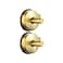 Zalcoon Suction Cup Towel Hooks For For Bathrooms, Gold, Shower Hanger Hook Hanger Towel Rack Heavy Duty Wall Mounted Robe Hooks Sucker, Bathroom Organizer (Pack Of 2)