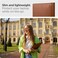 Spigen Laptop Sleeve Valentinus S 15 15.6 16 inch, compatible with MacBook Pro, Built in Magnetic Flap with [Foldable Stand] Leather Laptop Case, Laptop Pouch Bag - Classic Brown
