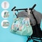Milk&amp;Moo Diaper Tote Bag, Large, Waterproof Diaper Bag, With Insulated Bottle Pockets and Stroller Strap, Multifunctional Baby Travel Nappy Bag For Boys and Girls