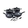 Pyrex Elegance Cooking Set Black 9 PCS