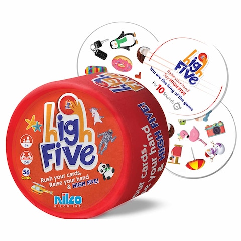 Nilco High Five Original Edition Playing Cards for Kids