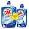Dac Gold Cleaner + Disinfectant Ocean Breeze 3 L 1 L Free