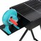 Furnace Barbeque Grill With Blower Black