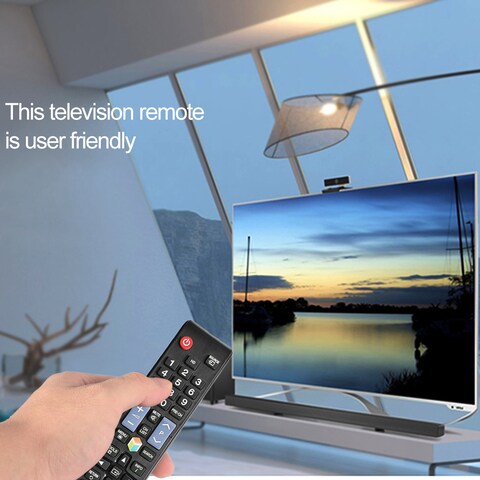 Generic-Universal TV Remote Control Wireless Smart Controller Replacement for Samsung HDTV LED Smart Digital TV Black