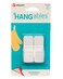 Velcro Hangables Removable Small Wall Hooks 2-Count, White