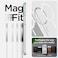 Spigen Ultra Hybrid MagFit designed for iPhone 15 case cover compatible with MagSafe - Zero One White