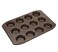 Tefal Easy Grip 12-Cavity Muffin Pan Brown
