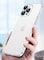 iPhone 14 Pro Max Case Slim Soft TPU Frosted Transluscent Full Body Protective Cover White
