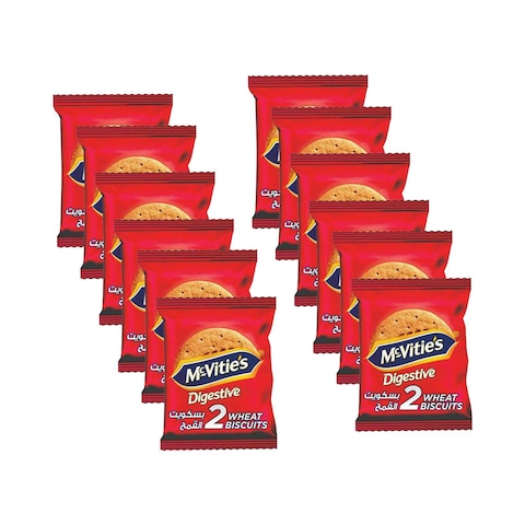 McVitie&#39;s Digestive Biscuits - 24 gram - 12 Count