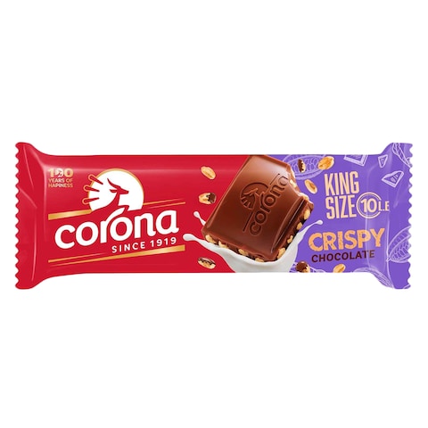 Corona Crispy Chocolate Bar - 60 gram - 6 Pieces