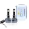 Tobys P100 Pro H1 2 Pieces 200W/Pair Power Original Tested LED Headlight Bulb Assembly 20000 Lumens 100W/Piece Xtreme Bright With Color Temperature 6500K