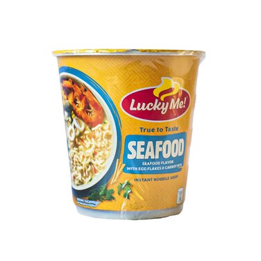 لاكي مي كوب نودلز المأكولات البحرية 35 جرام