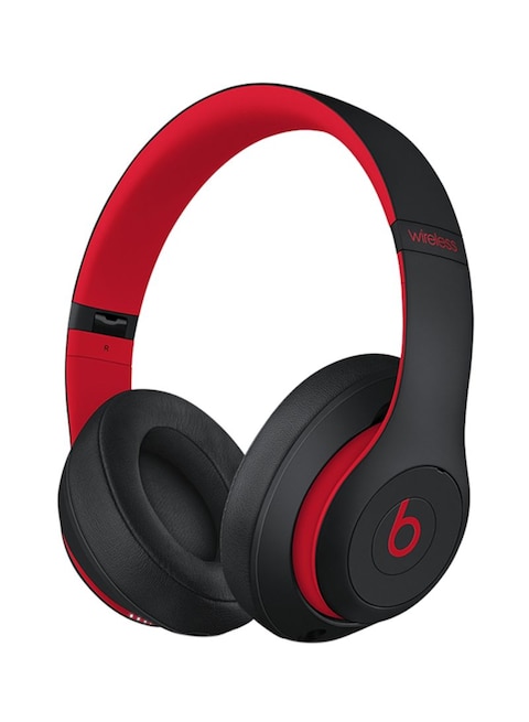 Beats Studio3 Wireless Over-Ear Headphones Defiant Black Red