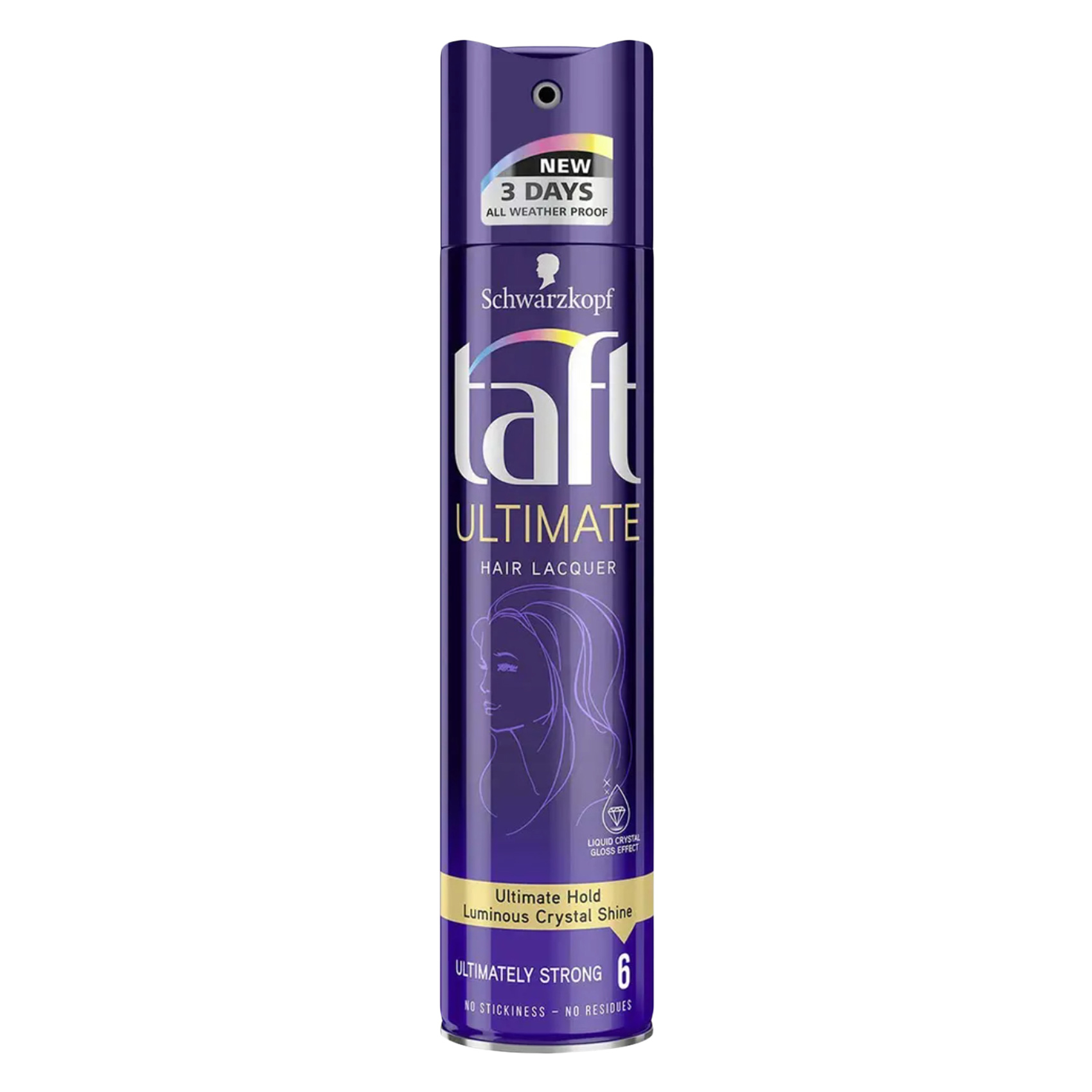 Schwarzkopf Taft Ultimate Hold Hair Lacquer 250ML