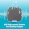 Rapoo A60 Wired Compact PC Stereo Speakers, 3.5mm Audio Input, USB Powered, 2 Stereo Speaker Independent Wire Control, Computer, Smartphone, Tablet, Music Player, White/Black