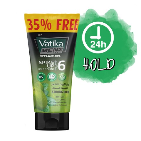 Dabur Vatika Strong Hold Hair Gel, Hold 6 - 185 ml