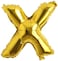 Generic X Letter Decorative Foil Balloon For Party 16Inch