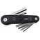 Suki - Folding Hex Key Wrench Tool Black/Silver