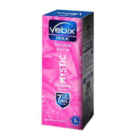 Vebix Cream Deodorant, Mystic - 15 ml