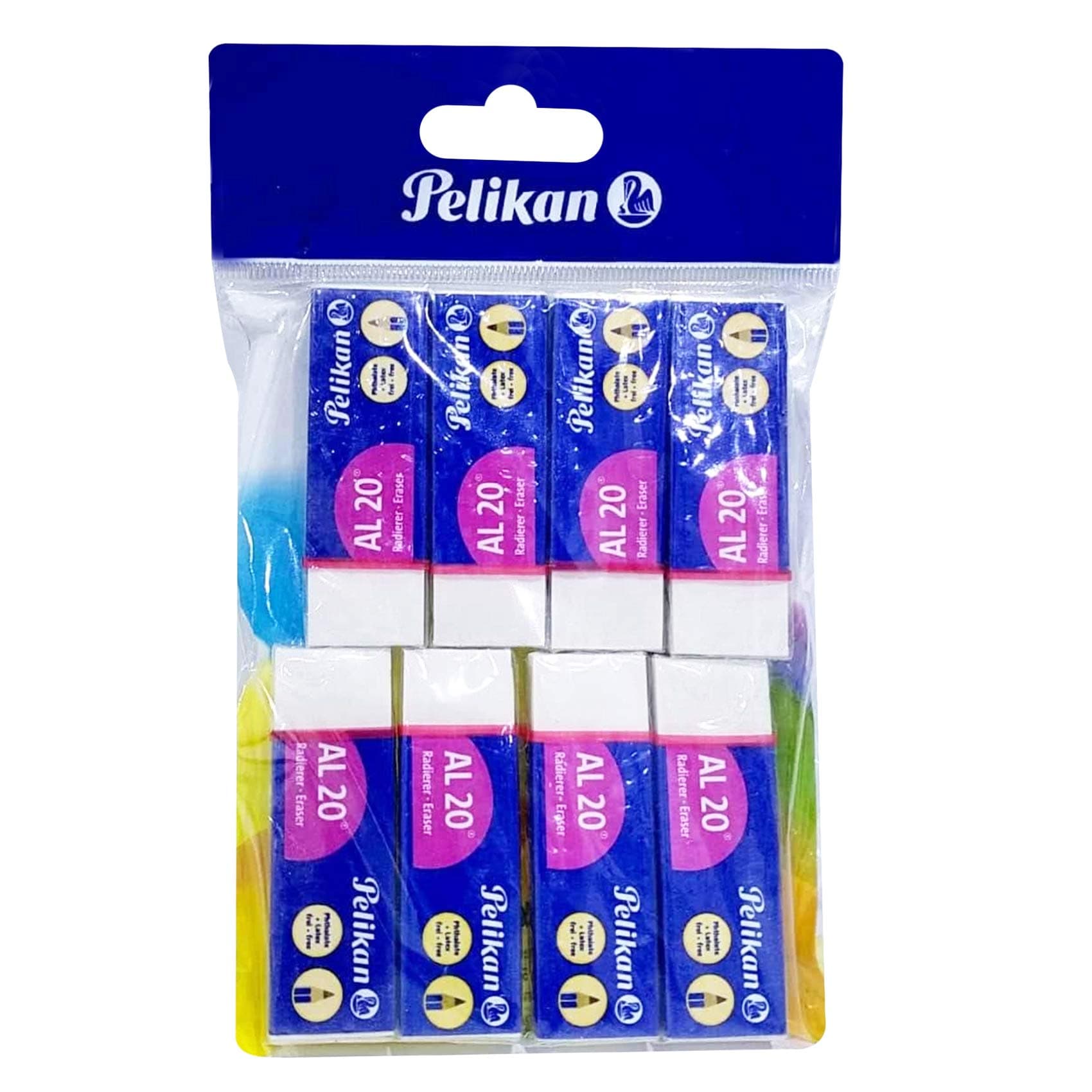 Buy Pelikan (Al 20) Erasers Pieces Pouch Online Carrefour KSA