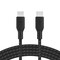 BELKIN Boost Charge USB-C to USB-C Braided Cable 3 Meter - Black