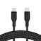BELKIN Boost Charge USB-C to USB-C Braided Cable 3 Meter - Black
