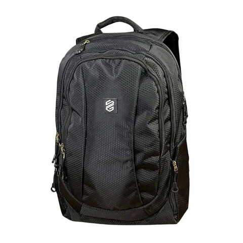 سمارت جيت SG-9008 شنطة ظهر للاب توب - 15.6 بوصة - أسود