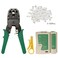 Generic-4 in 1 Portable Ethernet Network Hardware Tool Network LAN Cable Crimper Pliers Tools Kit Network Repair Tool Set Dual-use Network Cables Tester