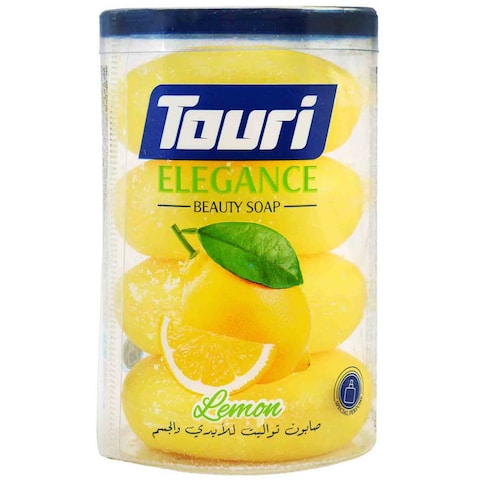 Touri Beauty Soap Lemon 105 Gram 4 Pieces