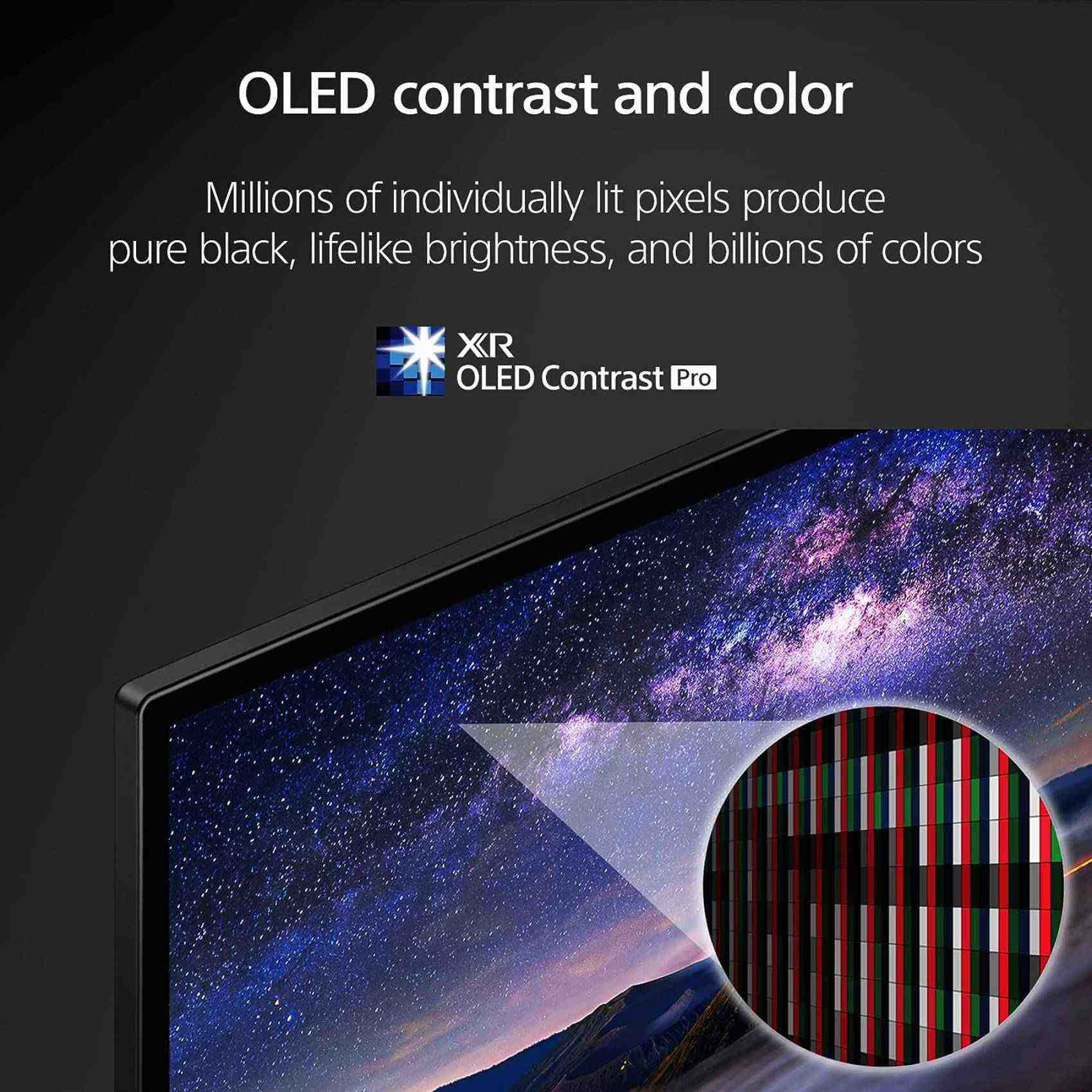 Sony 77 inch OLED 4K UHD HDR Smart Google TV XR-77A80L (2023 Model)