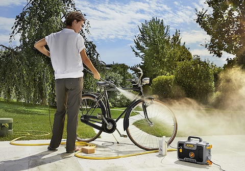 Alpina 110 Bar 1400 Watts Electric Portable High Pressure Washer for Home, Garden &amp; Cars (AHP 110)