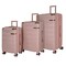 Senator Hard Case Trolley Luggage Set of 3 For Unisex ABS Lightweight 4 Double Wheeled Suitcase With Built In TSA Type Lock A5125 Milk Pink