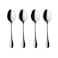 TEW 4PCS STAINLESS STEEL TEASPOONS