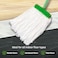 Kress Kleen Cotton Wet Mop Detachable 350G - Amiga (Green)