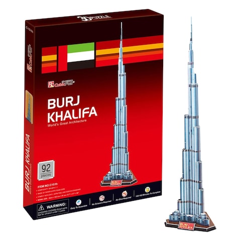 3D PUZZLES BURJ KHALIFA C151H