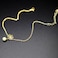 Aiwanto Flower Anklet Gold Ankle Chain Gift for Women's Jewellery Anklet
