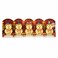 Lindt Mini Teddy Bear Milk Chocolate 10g x Pack of 5