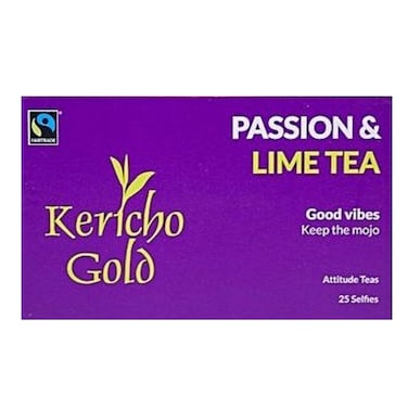 Kericho Gold Passion And Lime Tea Bags 25 Pieces