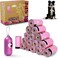 BLSPE Dog Poop Bags Pet Dog Supplies 240 Bag 16 Rolls With Dispenser and Waste Dog Poop Bag Leash Clip for Doggie Cats Puppy Biodegradable Extra Thick Large Leak Proof Environment Friendly Poo Bags