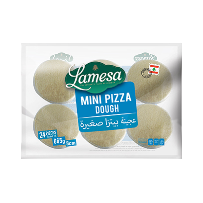 Lamesa Mini Pizza Dough 665GR x Pack of 24